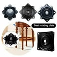 thumbnail image 3 of 360 °   Rotation Bar Stools Swivel Plate Universal Sturdy Easy Installation Sofa Chair Turntable Steel Rotating Base, 3 of 6