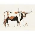 thumbnail image 3 of Green, Jacob 14x12 Black Modern Framed Museum Art Print Titled - Terre Cotta Steer III, 3 of 5