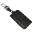 thumbnail image 1 of koolsoo Car Leather Key Holder Remote Cover Black Case Kadjar Keychain I9Z, 1 of 9