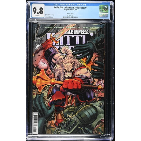 Invincible Universe: Battle Beast #1 - CGC 9.8 Comic Book