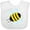 AA-White, variant on Inktastic Bumble Bee Boys or Girls Baby Bib