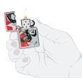 thumbnail image 5 of Zippo Glam Glasses Design High Polish Chrome Pocket Lighter, 5 of 6