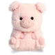 thumbnail image 1 of Aurora® Round Rolly Pet™ Prankster Pig™ Stuffed Animal - Adorable Companions - On-The-Go Fun - Pink 5 Inches, 1 of 5
