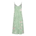 thumbnail image 5 of HOMBOM Womens Maxi Dresses Sundresses Summer Vacation Boho Floral Sleeveless Slip Dress for Ladies Beach, 5 of 5