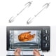 thumbnail image 2 of Yuarrent Palos de barbacoa duraderos y ligeros portátiles, accesorios para horno, tenedor para asar pollo, pinchos, horno giratorio carpas No.02 Yuarrent OD009931-02, 2 of 6