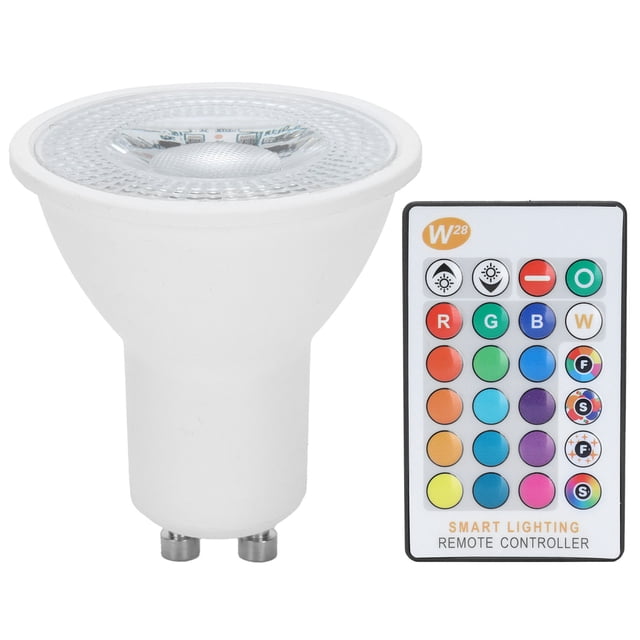 Iluminación del hogar, foco LED GU10, foco G, foco RGBW, muy versátil