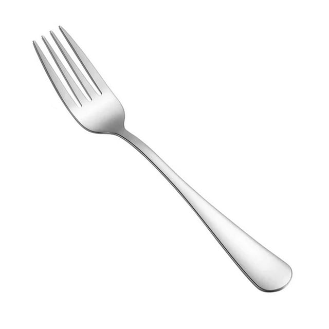 1 tenedor n.° 3 (A), vajilla de acero inoxidable, cuchillo y tenedor especiales para carne de hotel, postre occidental, cuchara de café, cuchara para comer para niños en casa.