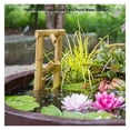 thumbnail image 5 of 78306 Shishi-Odoshi Inspired, -Resin Deer Scarer Bamboo Fountain, Yellow, 5 of 6