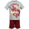thumbnail image 3 of Harry Potter Little Boys Athletic Pullover T-Shirt Mesh Shorts Outfit Set Little Kid to Big Kid, 3 of 5