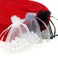 thumbnail image 4 of Bolsas de Regalo de Organza Sunnimix Gris 100 Piezas, 4 of 8