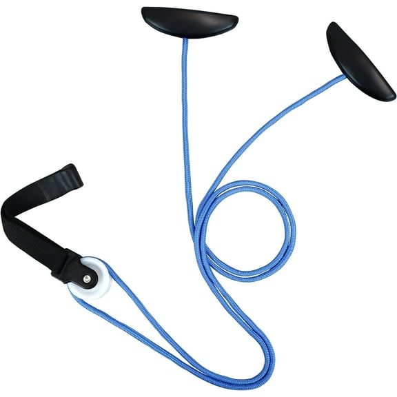 Shoulder Pulley Over The Door Physical Therapy System,Exercise Pulley,Alleviate Shoulder Pain and Facilitate Recovery from Surgery (Blue/Universal Size)