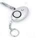 thumbnail image 2 of 1 linterna LED de 130 dB, alarma de seguridad personal de emergencia para niños/mujeres/estudiantes mayores (plata), 2 of 5