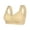 C, variant on NIEWTR Women's Front Closure Wireless Bra Full Coverage Supportive Bralettes No Underwire Push Up Breathable Everyday Bra(C,46)