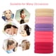 thumbnail image 3 of 24 Uds. Lazos elásticos grandes para el cabello bandas para el cabello coleteros para el cabello yeacher Cintas para el pelo, 3 of 7