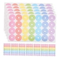 thumbnail image 6 of Masteelf 40 Sheet Self Adhesive Hole Reinforcement Stickers Loose Leaf Paper Binder Hole Protector Labels for Repair Strengthen Punch Holes, 6 of 7