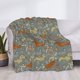 thumbnail image 3 of Fotbe Dachshund Dog Bird Manta de Franela con Estampado, Manta Ultrasuave para Cama, Sofá, Auto, Hipoalergénica y Antibolitas-60"x50", 3 of 6
