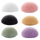 thumbnail image 5 of Soidarity Esponja para lavarse la cara, almohadillas exfoliantes de belleza, accesorio de limpieza portátil que reduce los poros para el salón del hogar, Pinceles de maquillaje y herramientas Negro Soidarity CE000442-03, 5 of 6