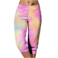 thumbnail image 1 of Yuyuzo Womens Capri Pants High Waisted Drawstring Sweatpants Running Gym Cropped Trousers with Pockets, 1 of 6