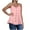 Pink, variant on fatyb Camisoles for Women Spaghetti Strap Flowy Tank Tops Sleeveless V Neck Casual Loose Cami Shirts