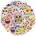 thumbnail image 2 of 35pcs Adorable Animal Stickers Funny Owl Decals DIY Stickers for Laptop Suitcase Notebooks, 2 of 9