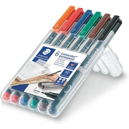 Staedtler Lumocolor Universal Pen, Fine, Felt Tip, Permanent Marker ...