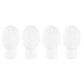 thumbnail image 1 of 2/4PC Silicone Drum Stick Sleeve Practice Tips Mute Damper Protective Cover Cap( B2F1, 1 of 7
