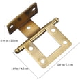 thumbnail image 2 of 2Pcs Iron Door Hinges Practical Cabinet Hinges Sturdy Furniture Hinges, 2 of 8