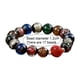 thumbnail image 2 of Pulsera de cristal hecha a mano con cuentas de rosario, pulsera elástica de meditación de yoga para hombres y mujeres, 2 of 5