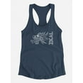 thumbnail image 3 of Snake Head With Ikal Text Tank Women -Ikal Designs, Female Large, 3 of 4