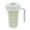 Green, variant on FENGGHAO Light Blue 2 In 1 Ice Maker Bottle Self Dispensing Ice Cup 600ml With Lid For Home Gym Travel