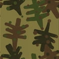 thumbnail image 1 of Ahgly Company Machine Washable Indoor Square Transitional Chocolate Brown Area Rugs, 4' Square, 1 of 7