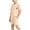Beige, variant on 2 PC Boys Letter Print Casual Set Crew Neck Short Sleeve Top and Elastic Waist Shorts with Pockets Soft Outfit for Toddlers and Big Kids 1-12 Years