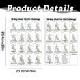 thumbnail image 3 of Tai Chi Chair Workout Chart for Seniors – 30 Day Exercise & Walking Program Poster, Seated Calisthenics Routine for Balance, Mobility & Home Fitness, 3 of 9