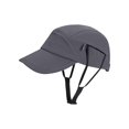 thumbnail image 2 of Women's Summer Sun Hat, Breathable Baseball Cap with Hidden Windproof Chin Strap, Lightweight Outdoor Sports Hat for Hiking, Riding, Running, and Beach - Grey, 2 of 9