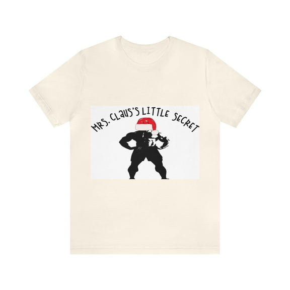 MRS. CLAUS LITTLE SECRET - Unisex Jersey Short Sleeve Tee