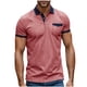 thumbnail image 1 of pstuiky Camisas de manga corta para hombre, Blusa informal de cuello redondo y manga corta de color liso para hombre ropa de hombre m, 1 of 5