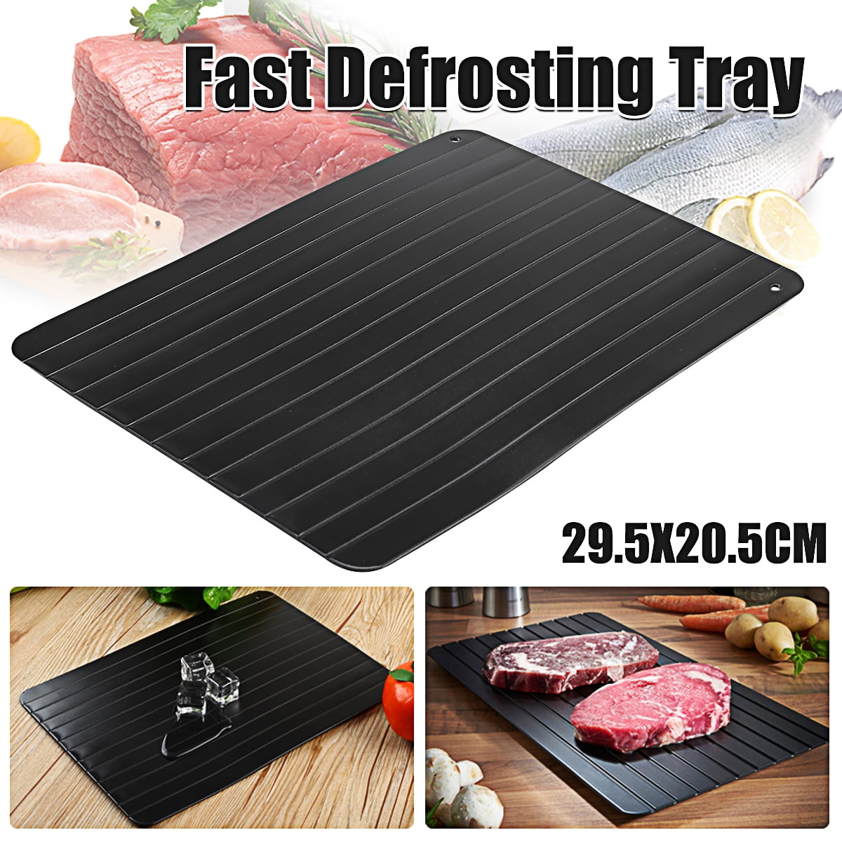Large Size Quick foodprocessing Fast Defrosting Meat Tray ...