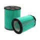 thumbnail image 1 of VF6000 5-Layer Pleated Replacement Vacuum Filter Compatible for 5-20 Gallon Wet/Dry Vacuums (2 Packs), 1 of 5