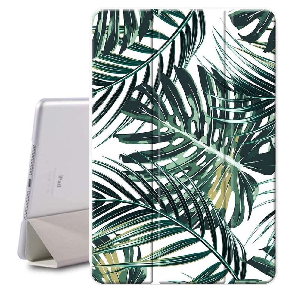 Cute Funny Ipad Case Flowers Aesthetic Ultra Slim Case Fashion Vintage Style Perfect Fit Pu Leather Flip Fold Stand Tablet Case Cover For Apple Ipad Mini6 Ipad Air 1 2 3 Ipad Pro 11 Ipad Pro