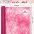 thumbnail image 2 of Uxcell Flower Wrapping Paper Cotton Tissue Paper for Flower Bouquet Gift Wrapping Pink, 2 of 6