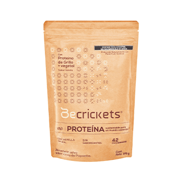 Proteína de Grillo BeCrickets + Vegetal sabor Vainilla 378 g | Walmart ...