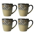 thumbnail image 6 of Gourmet Basics by Mikasa Alexandria 16-Piece Dinnerware Setin Brown/Tan, 6 of 7