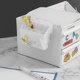 thumbnail image 1 of ELAYARD 3Ud Caja Transparente Para Colgar En Puerta De Refrigerador Organizador De Condimentos, 1 of 8