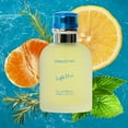 thumbnail image 3 of Dolcetto Light Blue for Men - 3.4 Fl. Oz. 100ml Men's Perfume with NovoGlow Carrying Pouch - Refreshing Combination of Woody Floral & Aquatic Fragrance - Scent Lasts All Day A Gift for Any Occasion, 3 of 7