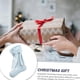 thumbnail image 5 of Adornos navideños colgantes para árbol de Navidad con forma de calcetines de terciopelo Rkxzt, 5 of 9