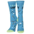 thumbnail image 4 of Cool Socks – I Like It Dirty Novelty Crew Socks – Size Medium – Men’s 6–8 / Women’s 7–10 – Comfy, 4 of 6