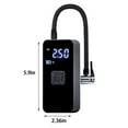 thumbnail image 3 of Tgbvmt Digital Display Car Inflatable Pump, Portable Multi-Function Tire Inflator, Fast 35L/Min Aerate, Wireless with LED Flashlight, Inflate Cars, SUVs, Motorcycles, Bicycles for Emergency Use, 3 of 9