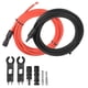thumbnail image 1 of Cable Solar 20 Pies 8 AWG 10mm2 Cobre Estañado con Conector Hembra y Macho Negro Rojo Unique Bargains, 1 of 8