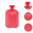 thumbnail image 6 of Vaveren Hot Water Bottle Water Pouch Convenient Water Filling Portable Hot Water Bag Red, 6 of 8