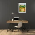 thumbnail image 3 of Harper, Ethan 25x32 White Modern Wood Framed Museum Art Print Titled - Pasture Abstract II, 3 of 4